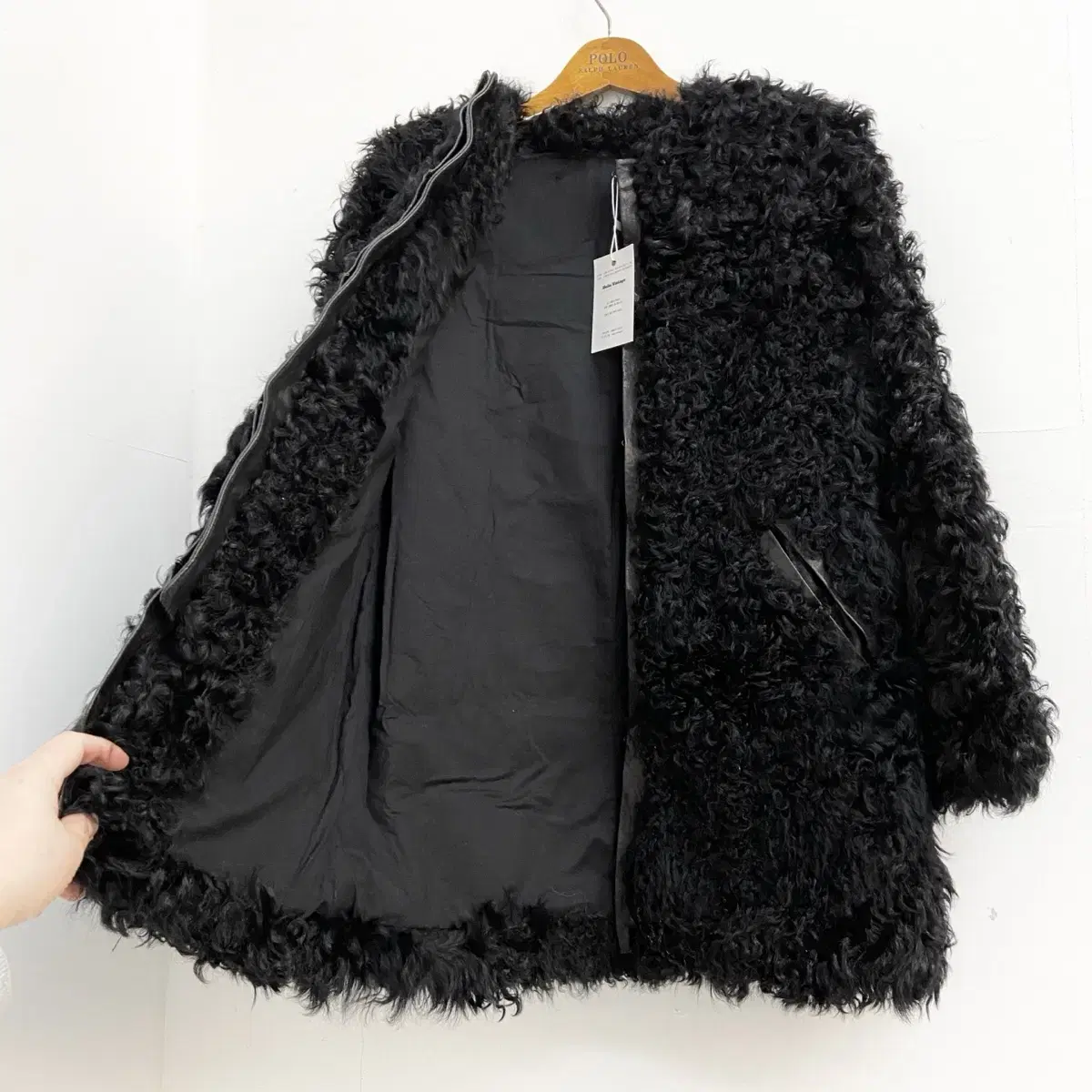 양 모피 코트 SM(55, 66) Lamb Real Fur Coat