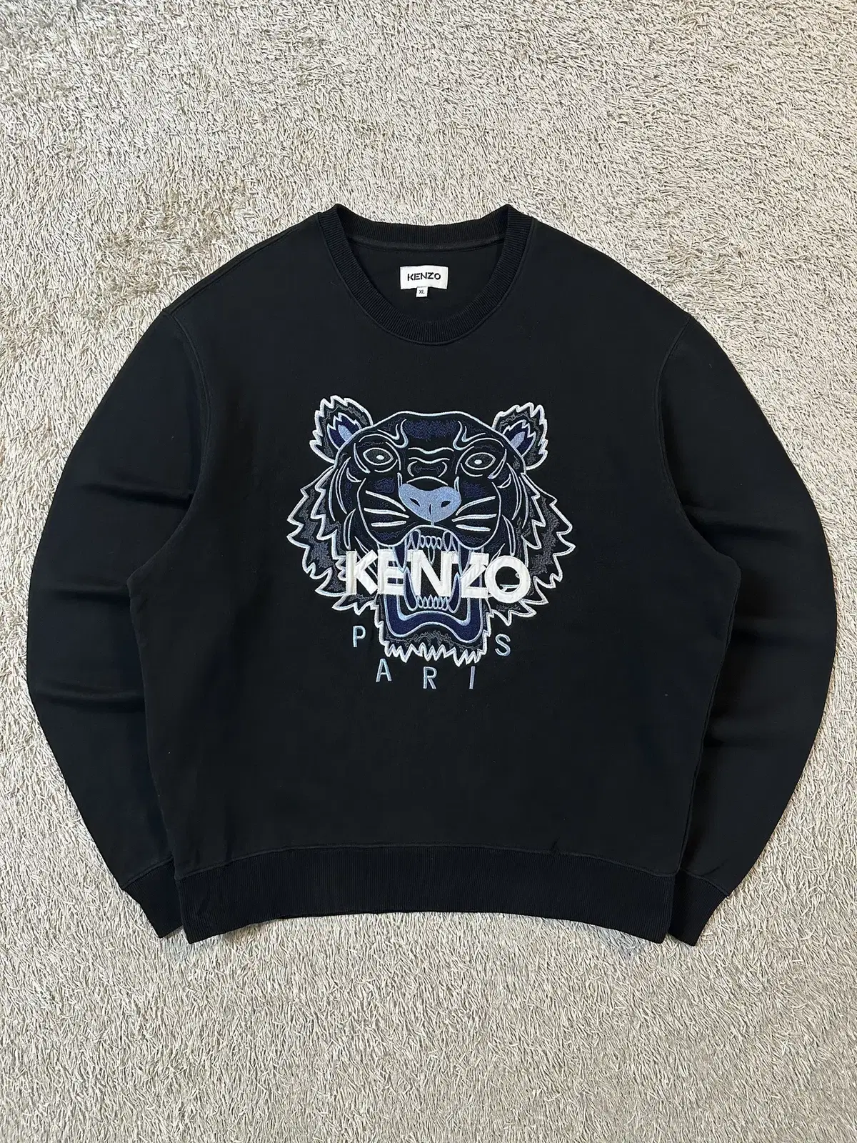 [XL] 겐조 KENZO 타이거 맨투맨 블랙