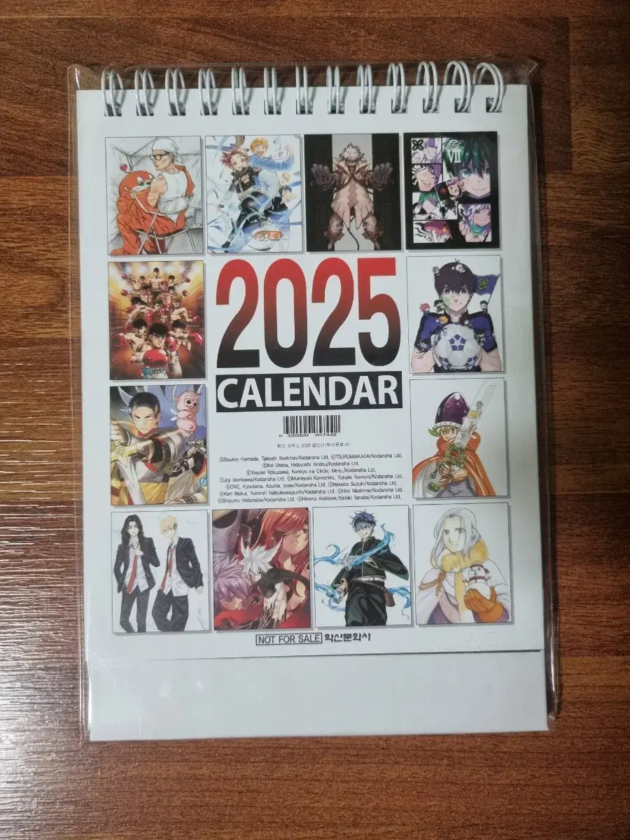 Hwasaan Cultural History 25 Year Calendar (Boy Manga)