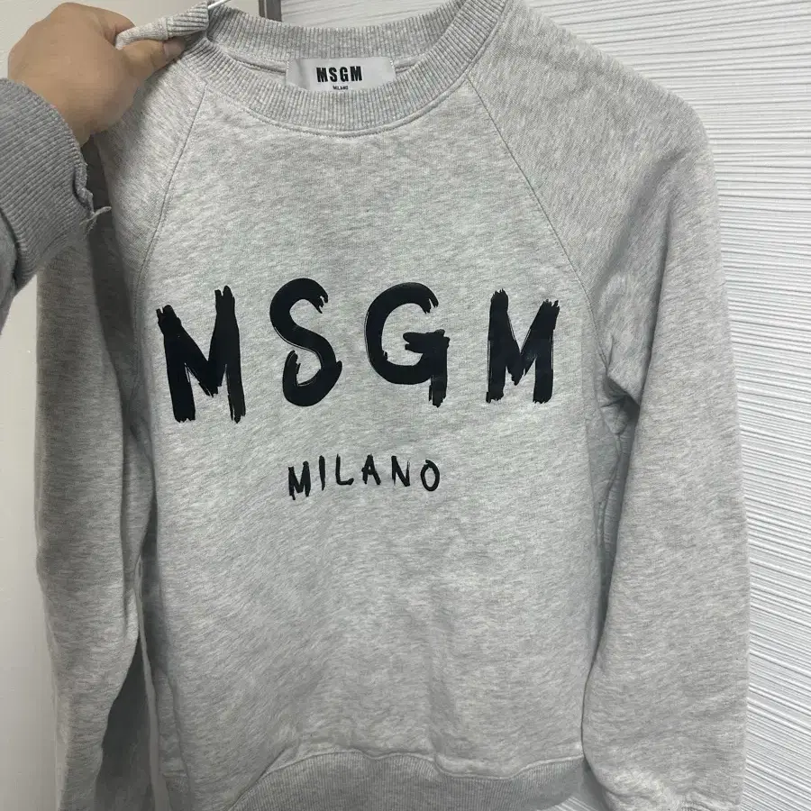 MSGM 기모 맨투맨 M