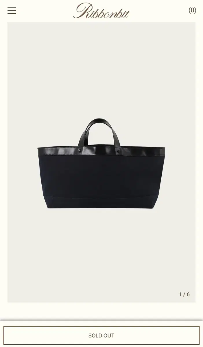 리본빛 lepan handle bag