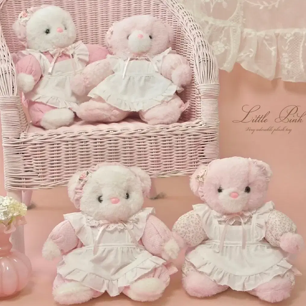 Little pink 에리카님 곰인형 + 일본작가님 도넛 팬시아라모드st