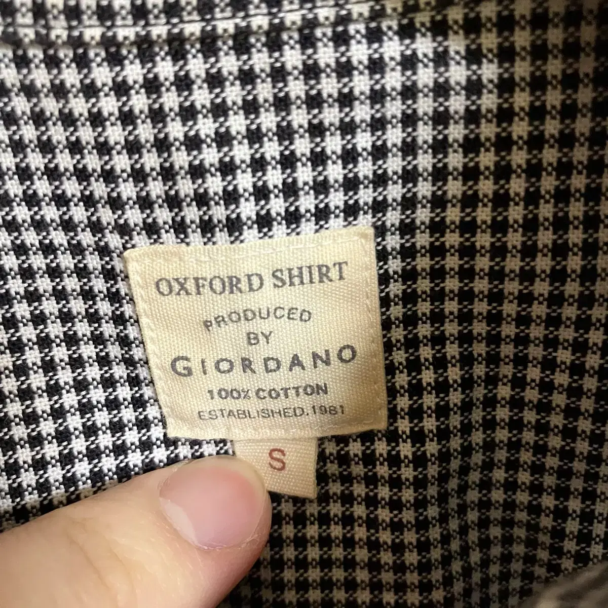 [S] 지오다노 GIORDANO 옥스포드 셔츠