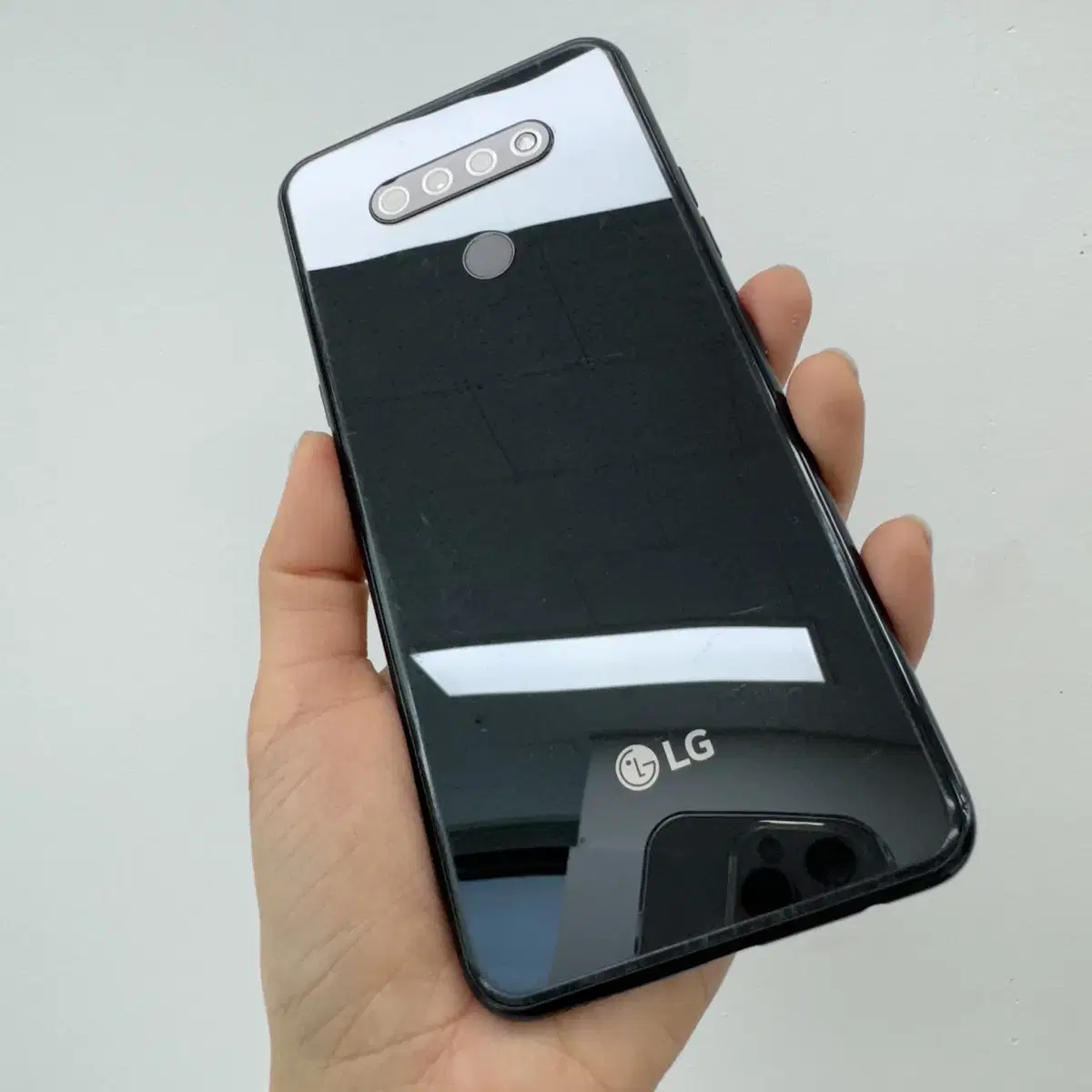 엘지 LG Q51 블랙 32기가