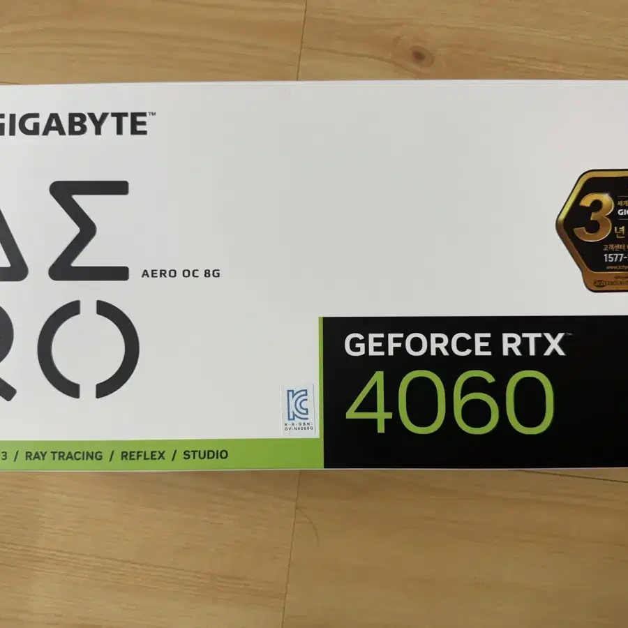 기가바이트 RTX 4060 AERO OC D6 8GB 제이씨현