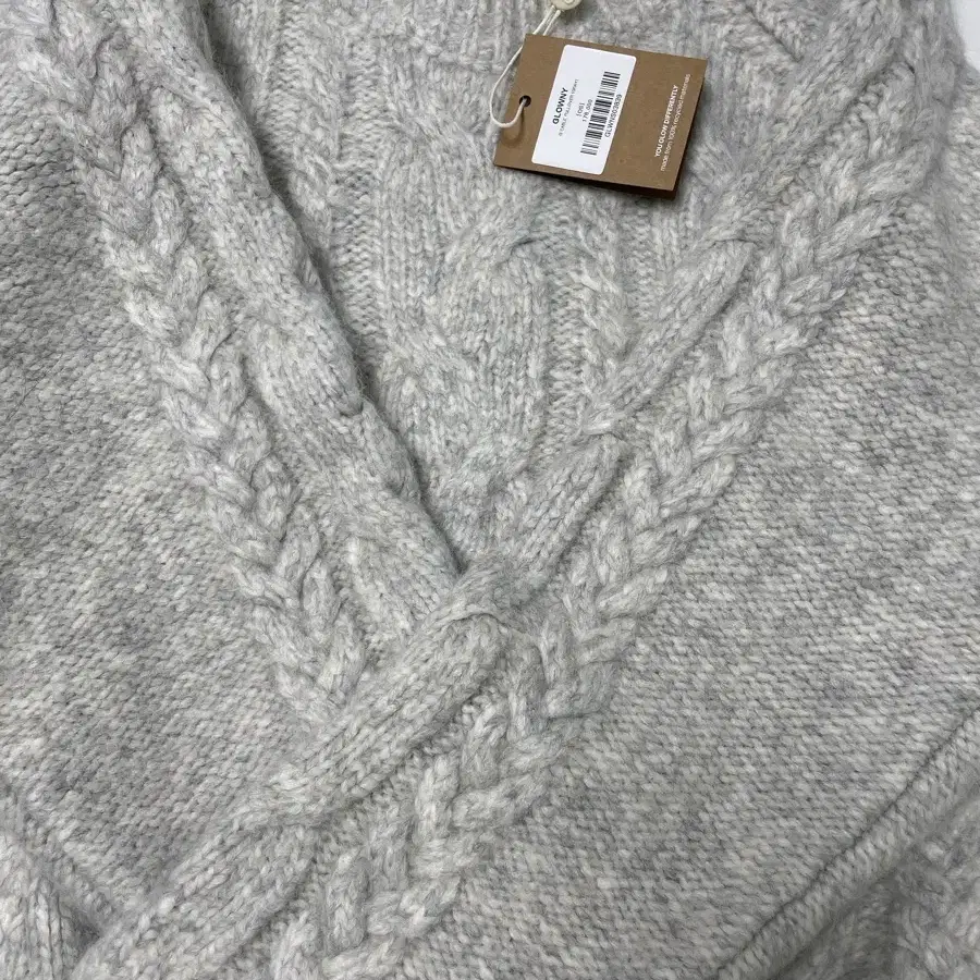 글로니 G CABLE PULLOVER gray