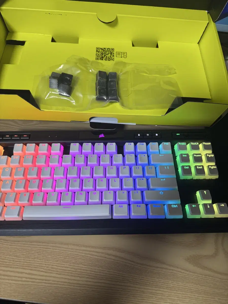 커세어 k70 rgb tkl 저소음적축