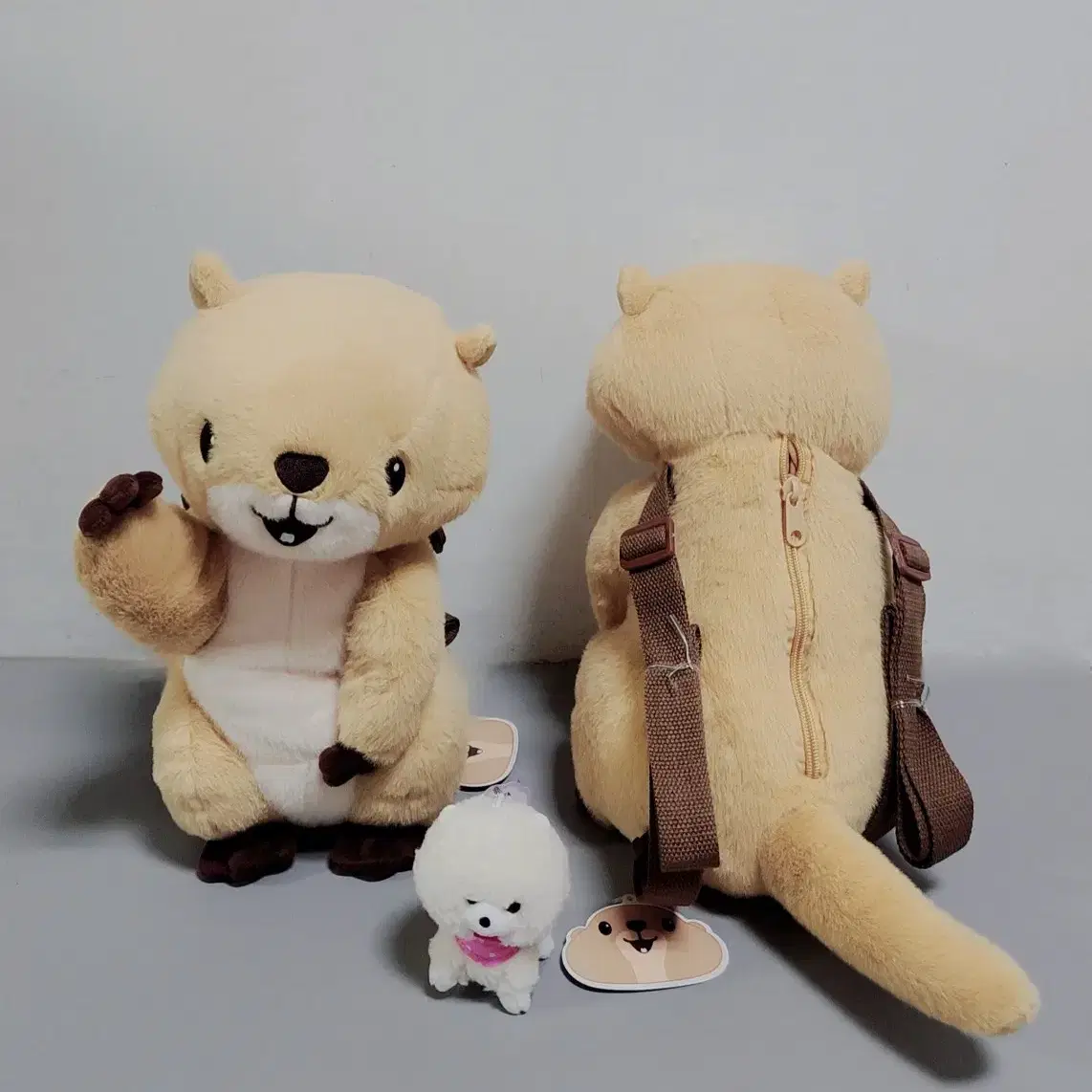 프레리독40cm 인형가방(새제품)2개