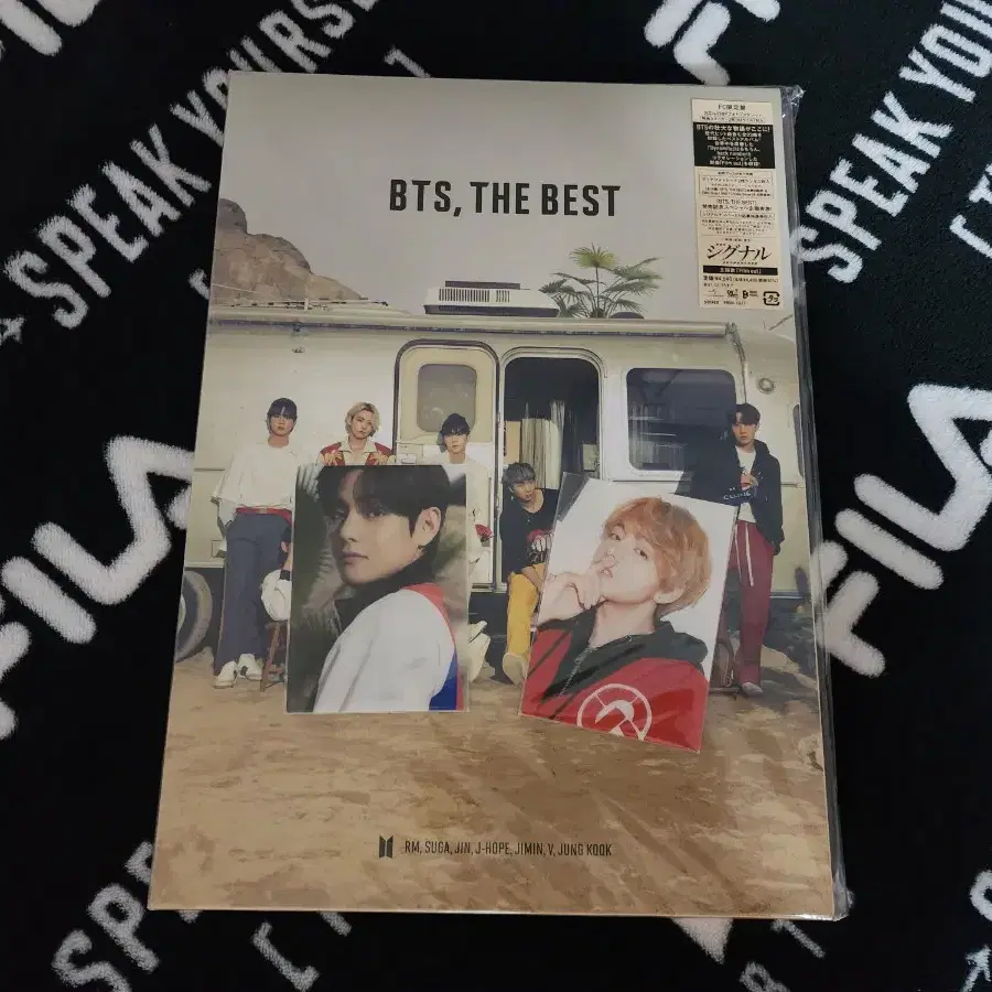 방탄소년단 BTS 일본 더베스트 THE BEST FC 한정반 앨범 포카