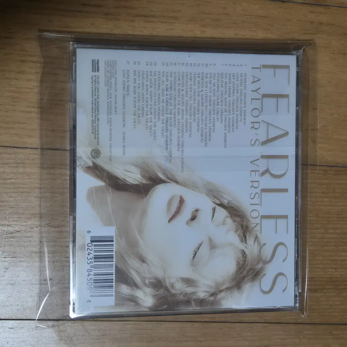 테일러 스위프트 fearless 싸인 cd