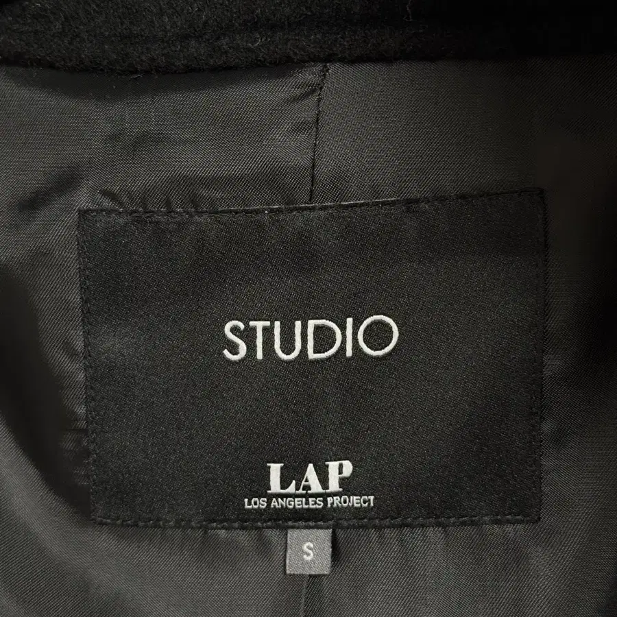 STUDIO LAP 케시미어블랜딩 핸드메이드코트