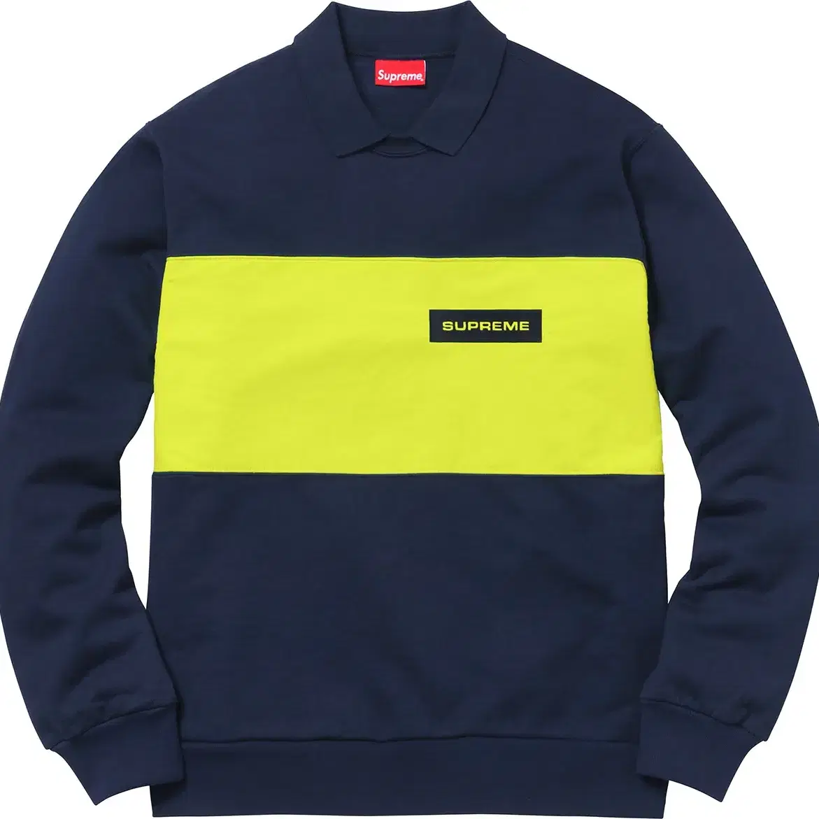 [L] supreme 17fw polo crewneck 슈프림 크루넥