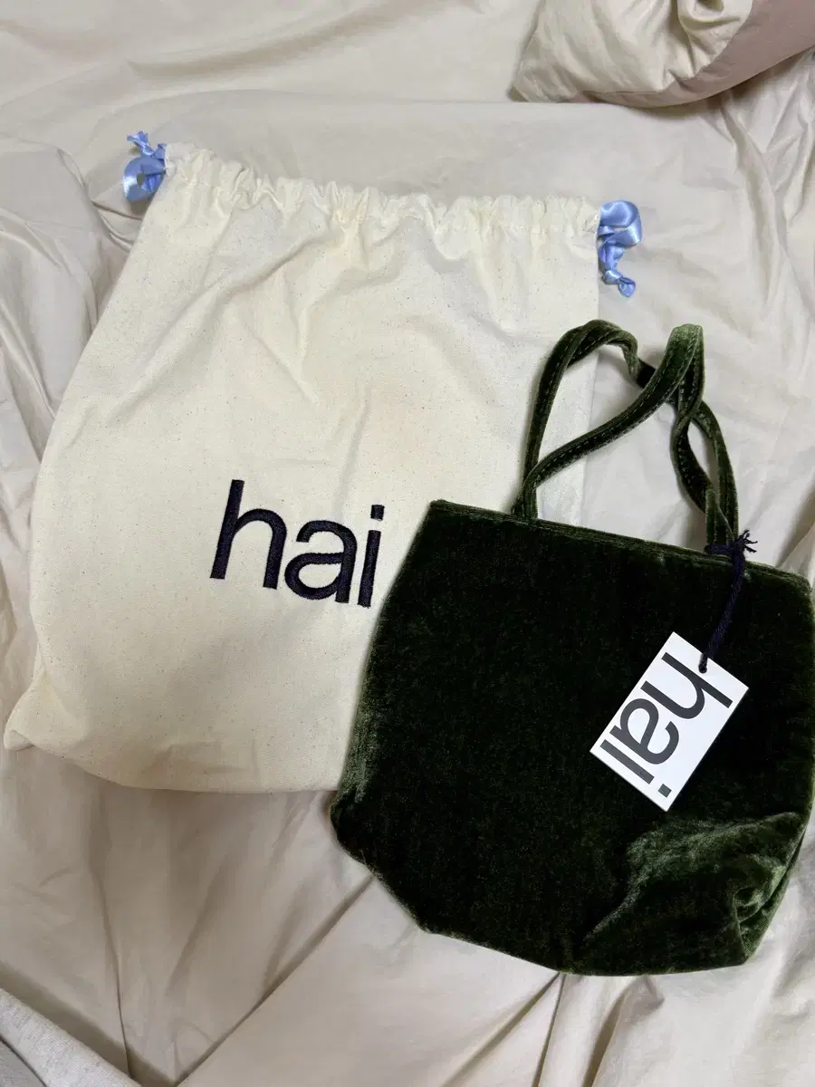 HAI Bag Home of High Velvet Green