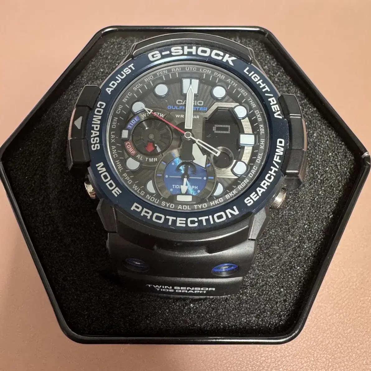 G-SHOCK 남성 컴퍼스_GN-1000B-1A 시계