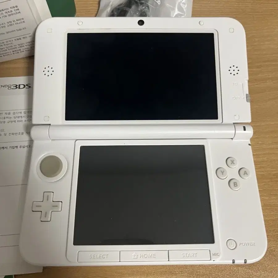 닌텐도 3DSXL 화이트 상자포함