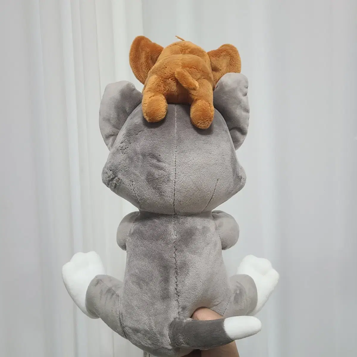 톰과제리 애니메이션 빈티지 고양이 캐릭터 인형 피규어 쿠지 30cm 굿즈