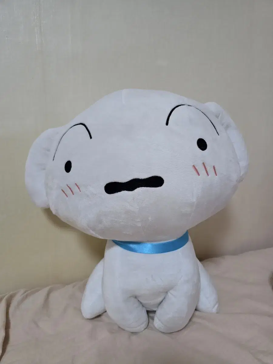 흰둥이 대형 인형