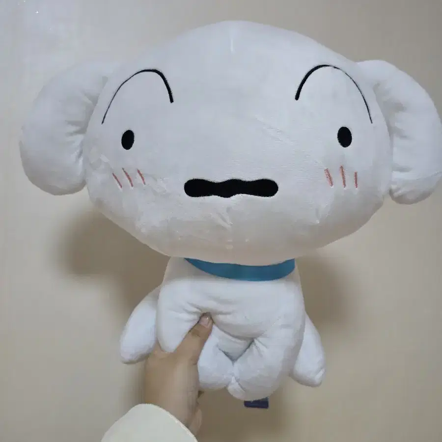 흰둥이 대형 인형