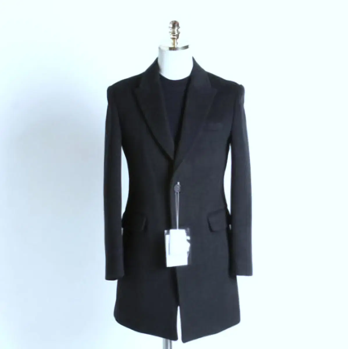 First Wool Wool Cashmere Singleton Coat M(95)