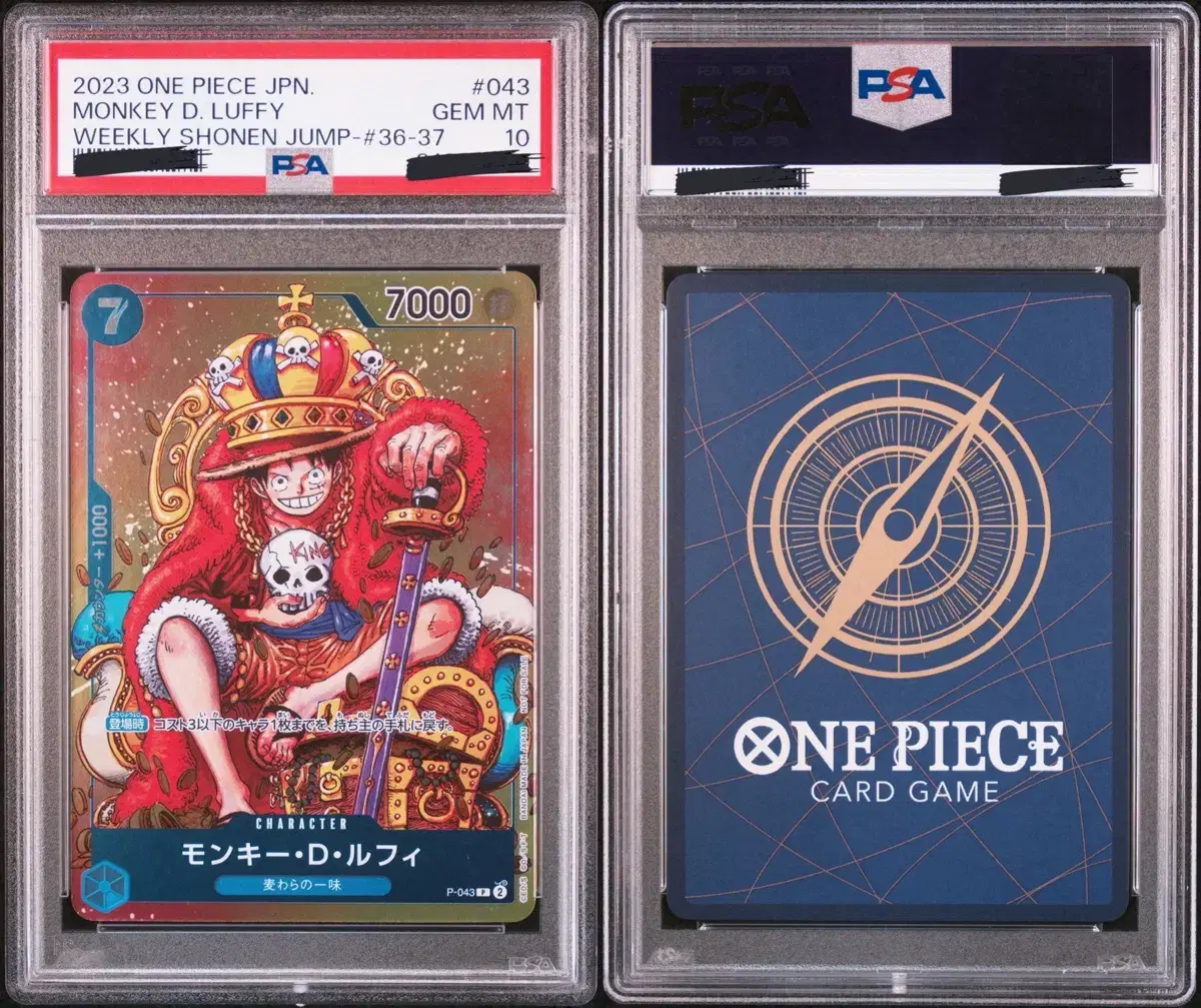 [Japanese Version] Onepiece Card lew Crown Promo PSA10