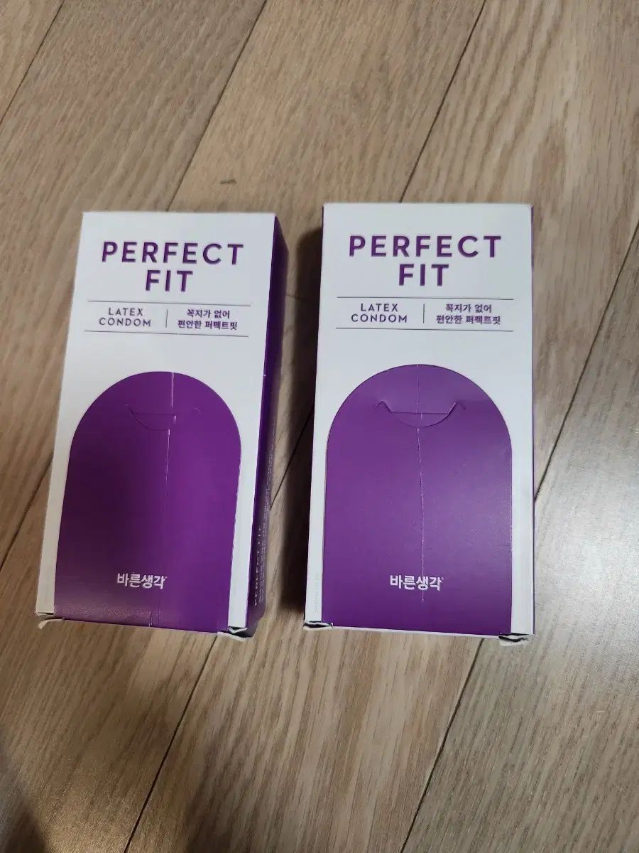 바른생각 perfect fit 콘돔 24개