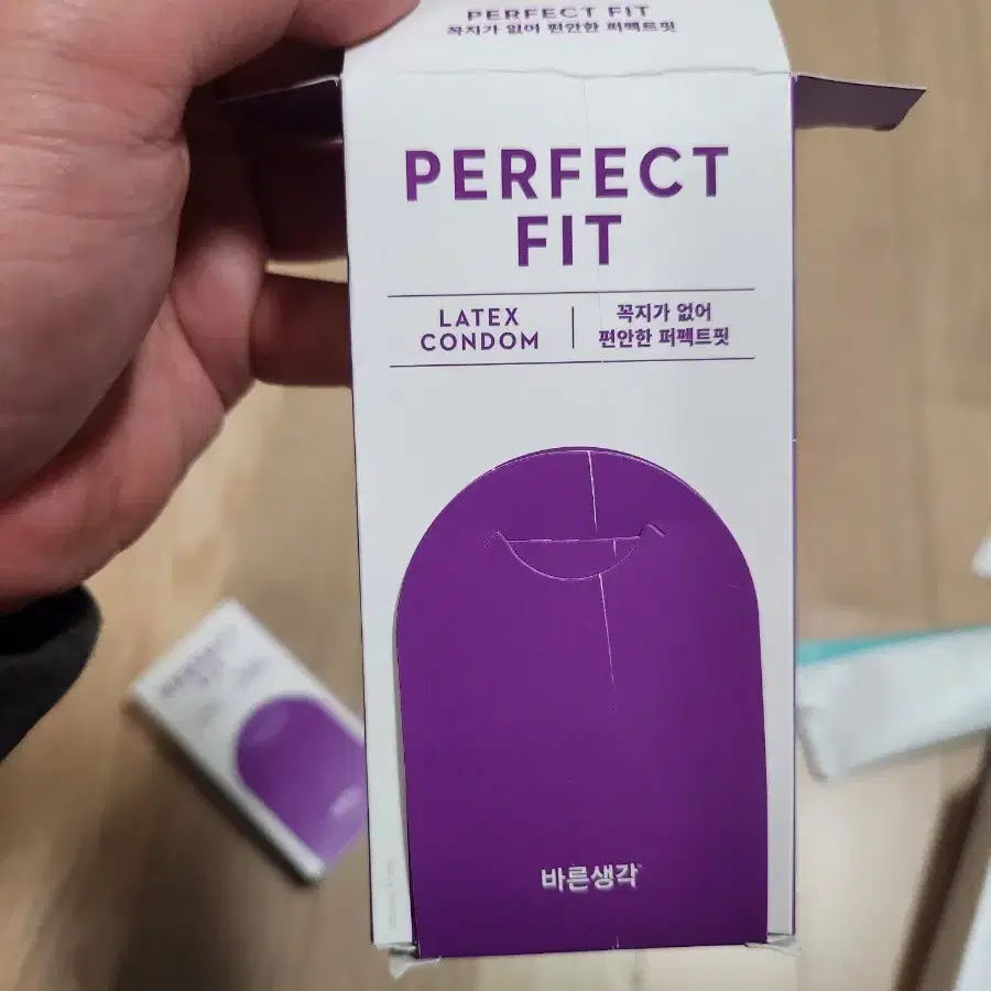 바른생각 perfect fit 콘돔 24개