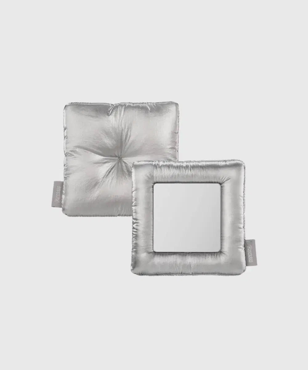 Picasso Pale Silver Cushioned PouchMirror Unsealed