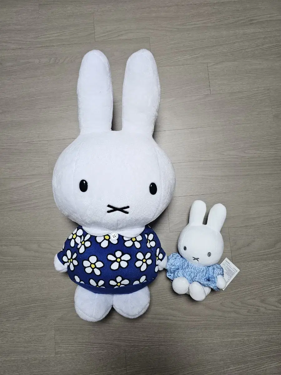 미피(Miffy) W컨셉 콜라보 한정판 인형과 일본 미피인형