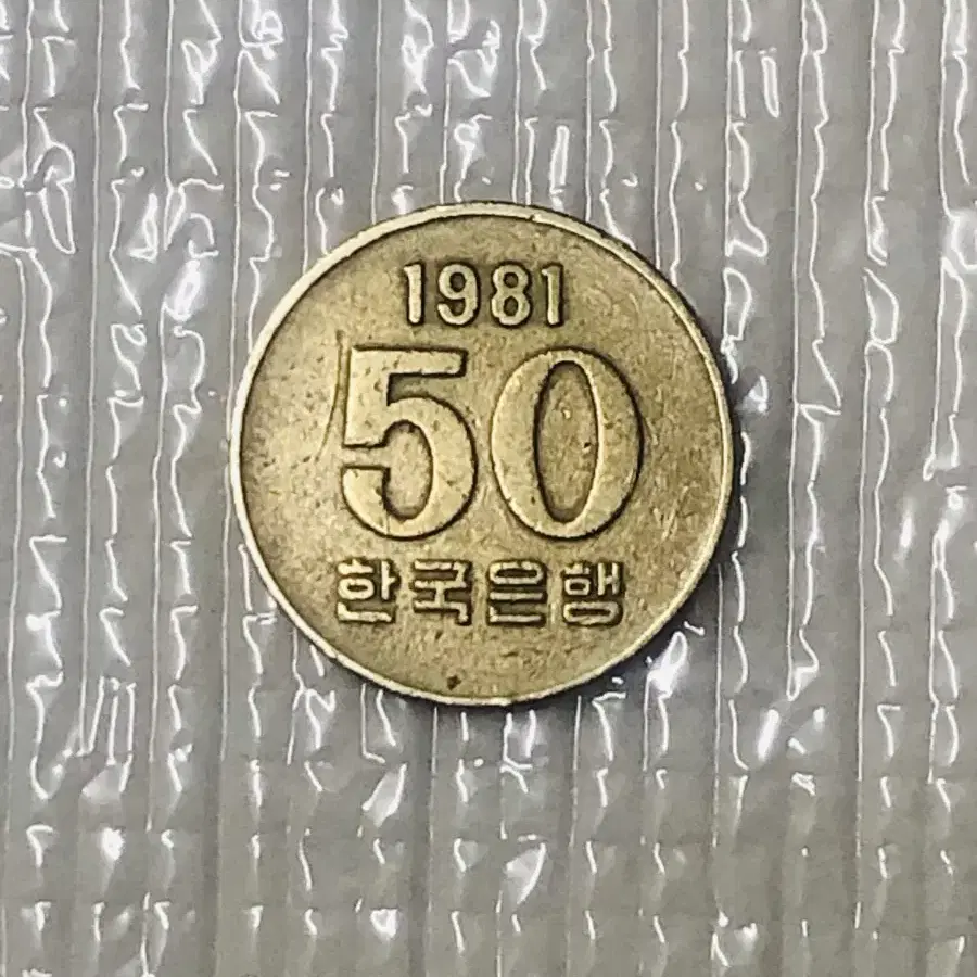 1981년 50원 희귀동전