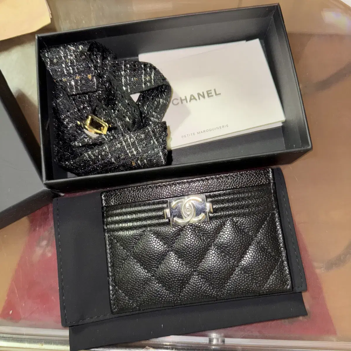 보이 샤넬 카드 홀더 Boy Chanel Card Holder