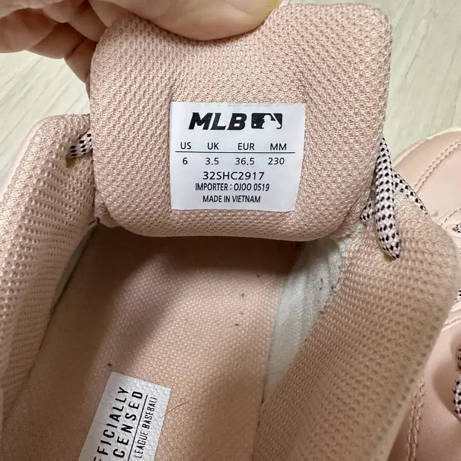 mlb 빅볼청키 핑크