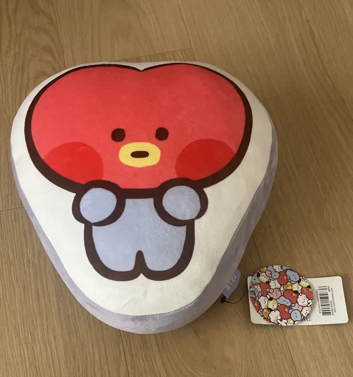 방탄 뷔 인형 bt21 타타 쿠션 / ㅅㅊㅇ 방탄 포카 비공굿 뷔 태형