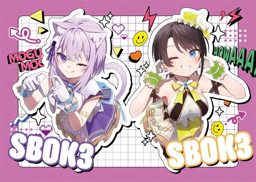 Limited time reservation) C105 HoloLive Subaru & Okayu Illustrated Book "SBOK3"