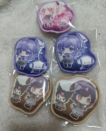 프로세카 산리오 세가 럭키 쿠지 D상 푹신푹신한 배지 니고