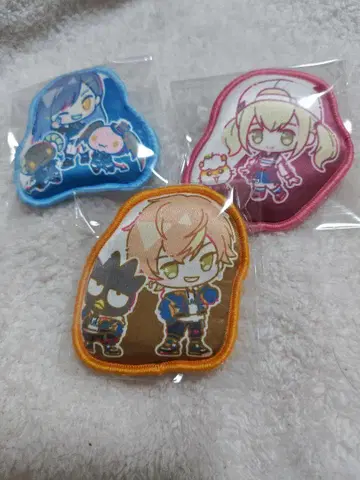 프로세카 산리오 세가 럭키 쿠지 D상 푹신푹신한 배지 비비바스