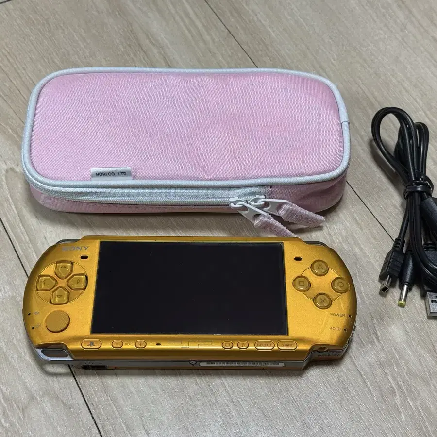 PSP 3005 정발 옐로우 골드 세트