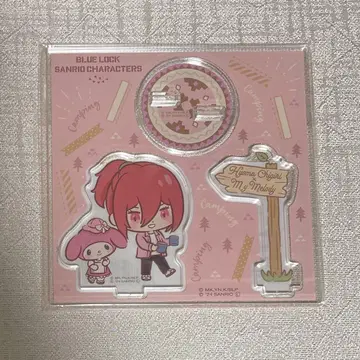블루 락 산리오 아크릴 스탠드 치기리