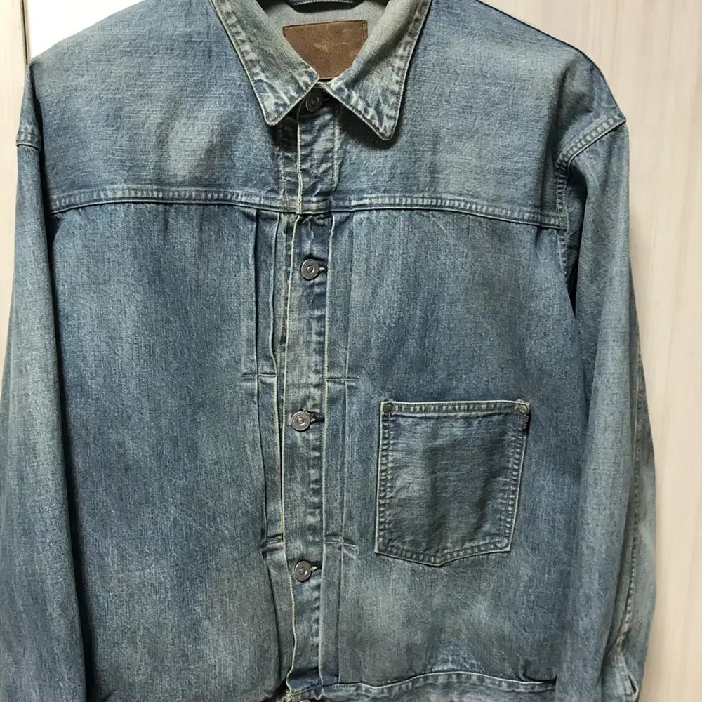 [42] 올드조 Riveted One Pocket Jean Jacket