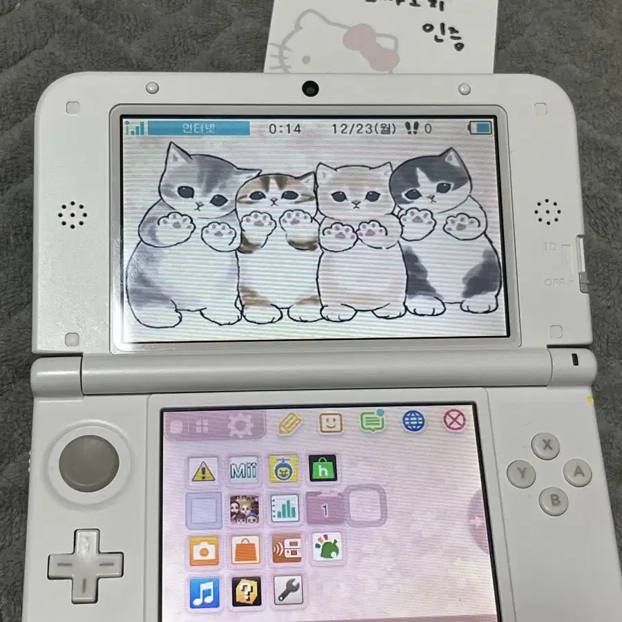 닌텐도 3DS XL LL 핑크화이트