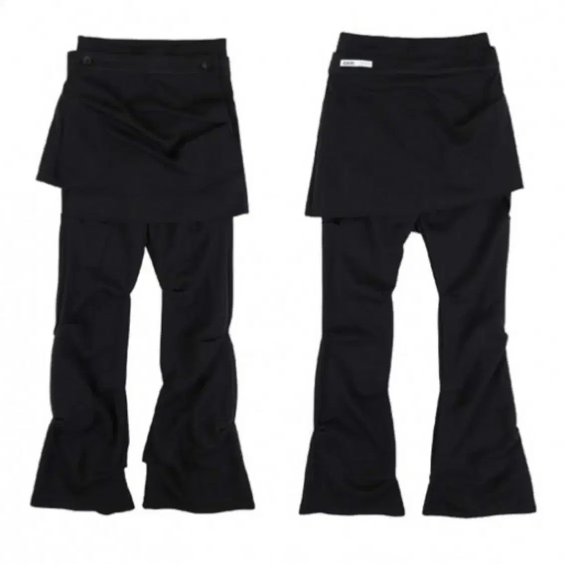 오호스 치마바지 Wrap over Tuck Pants