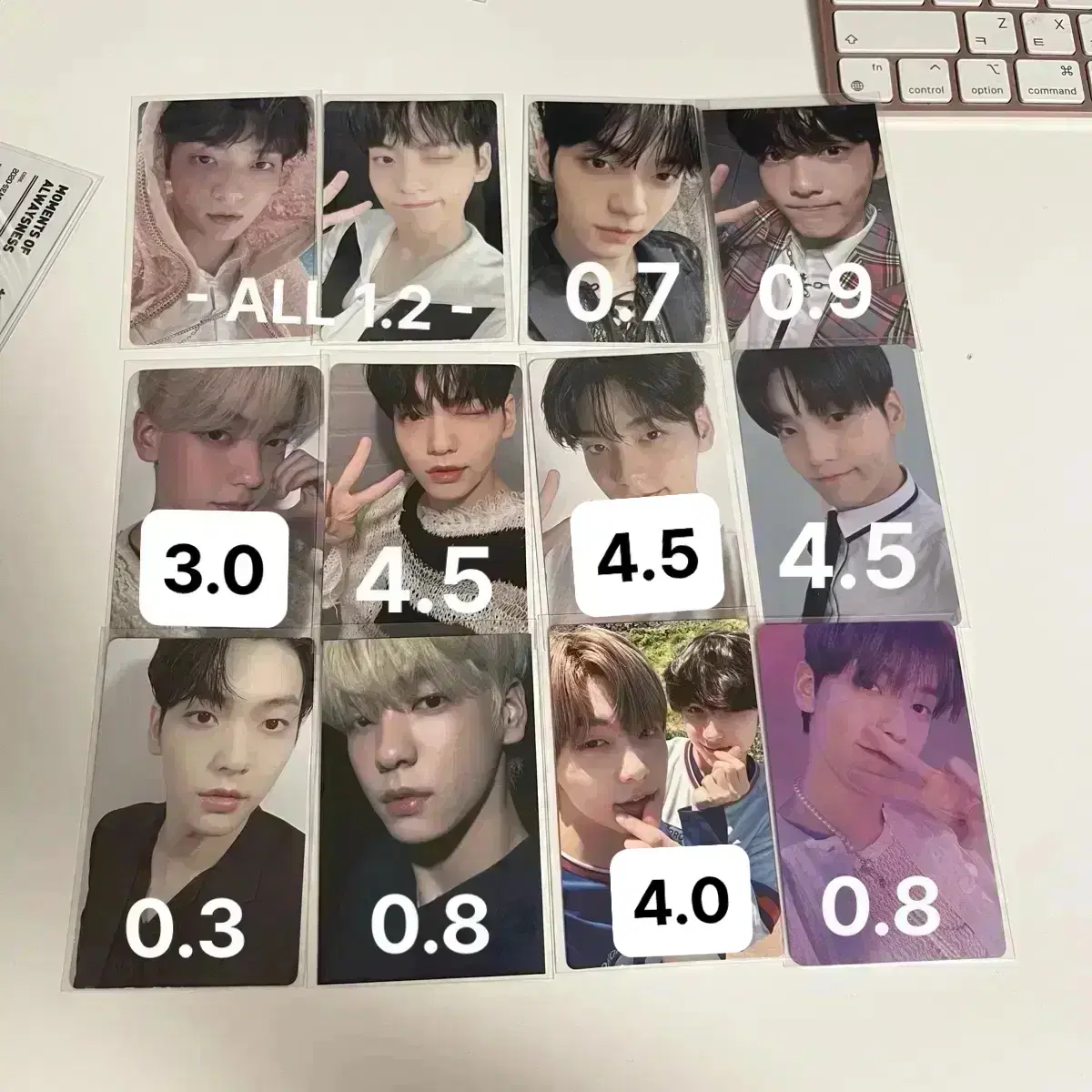 txt soobin photocard yeonjun beomgyu ld unreleased photocard sealed album alsobin seasons greetings dolls