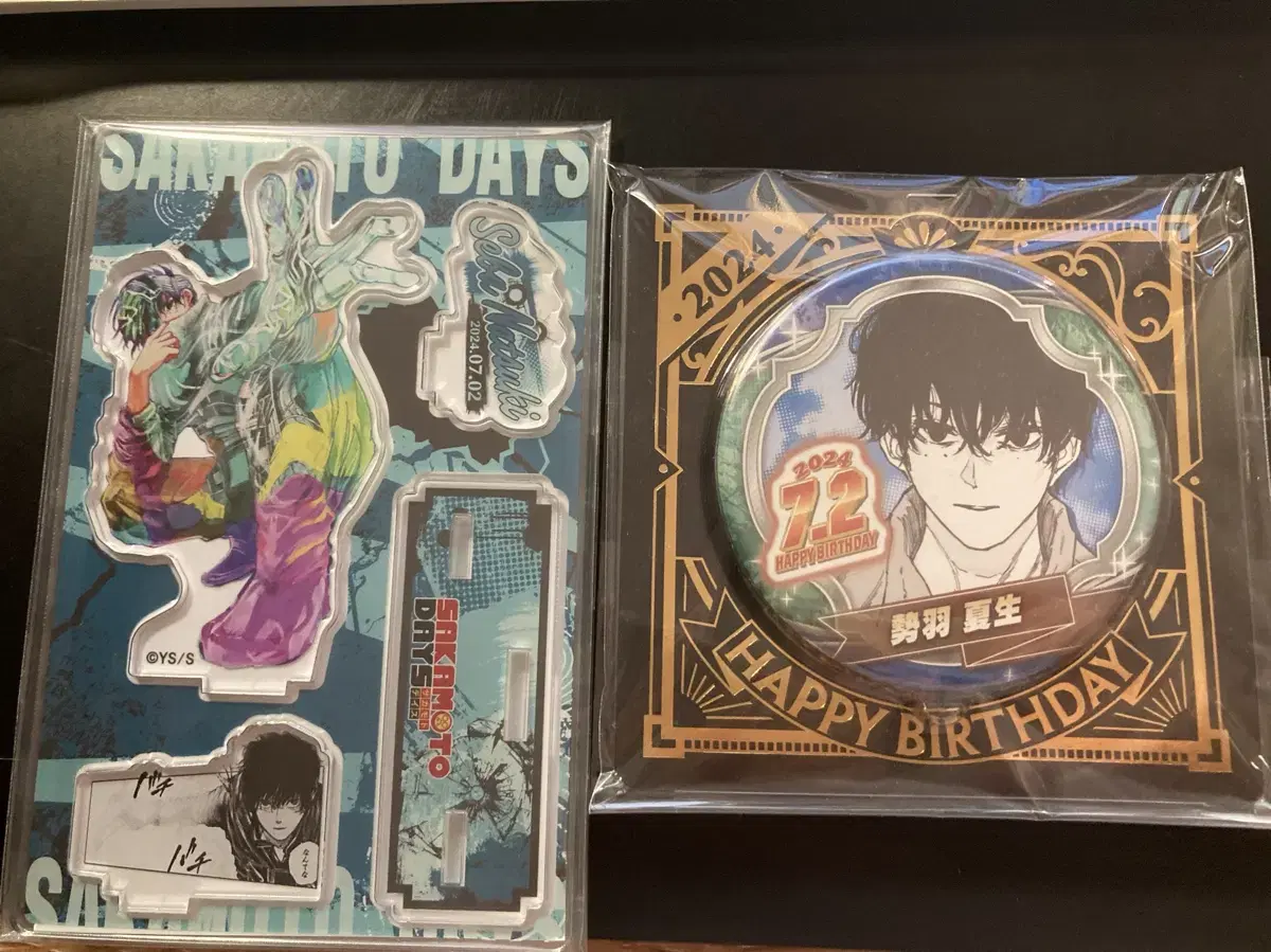 Sakamoto Days Sakadei Natsuki Diorama Can Badge birthday 2024