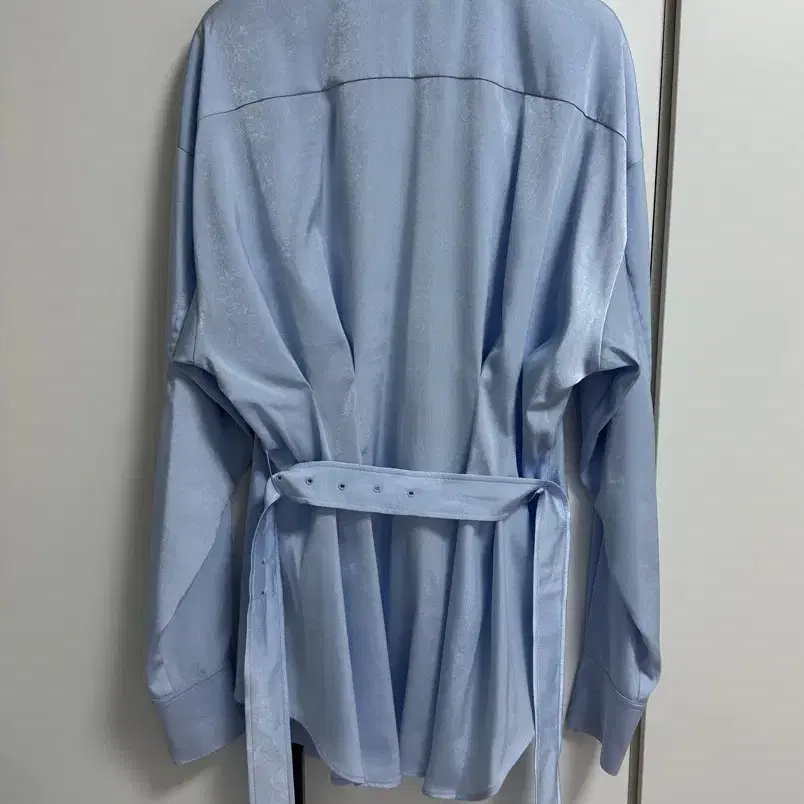 채뉴욕 The Boss Long Silk Shirts [Blue] S