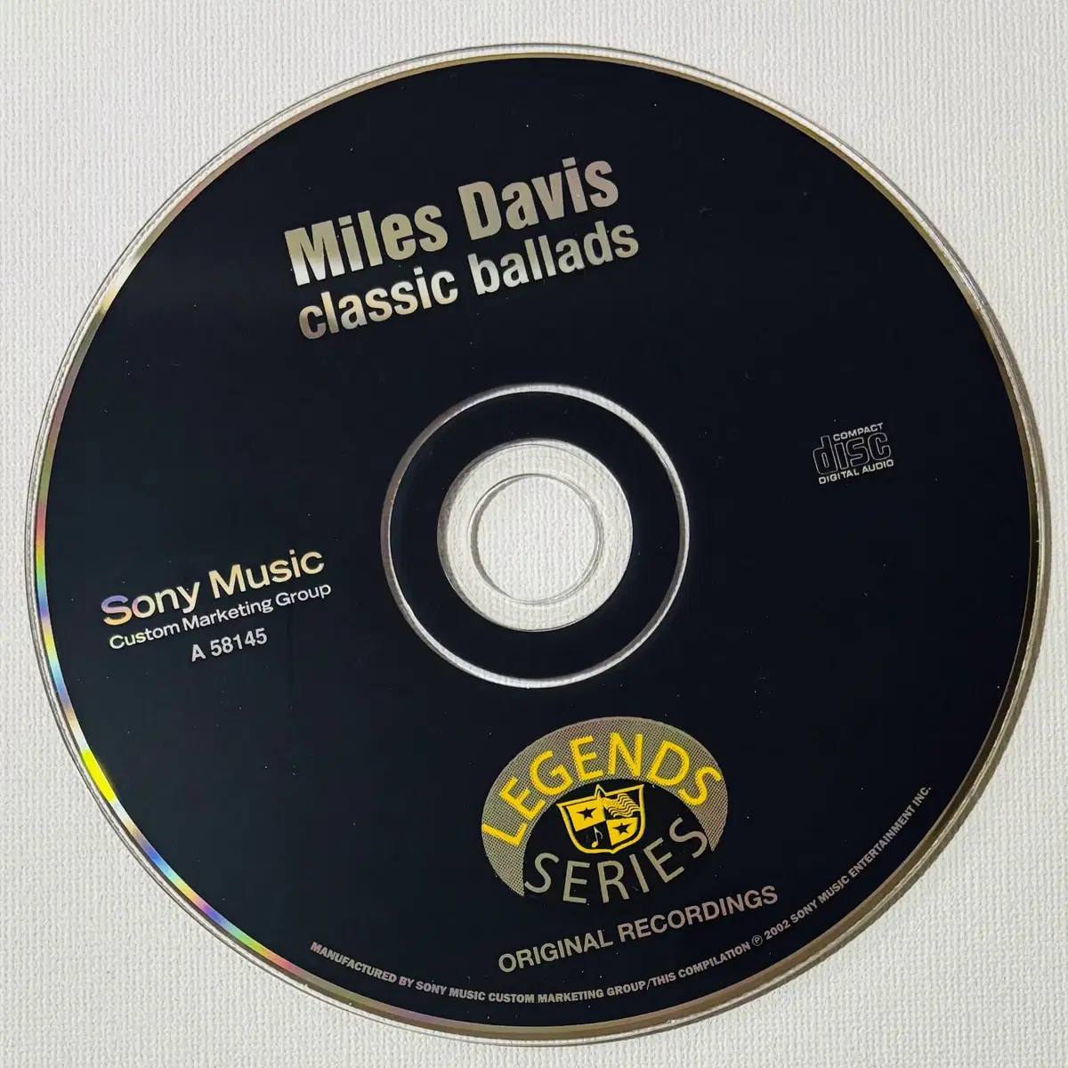 Miles Davis - Classic (CD) 미국반 초판 EX++