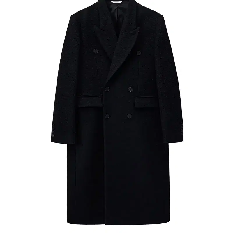 STU Casentino Double Coat Black