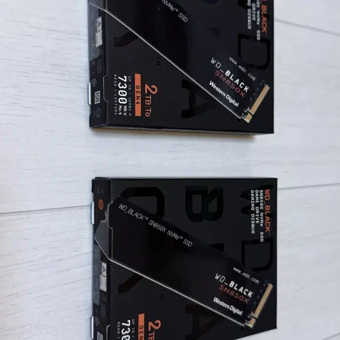 WD_BLACK SN850x 2TB SSD (미개봉)