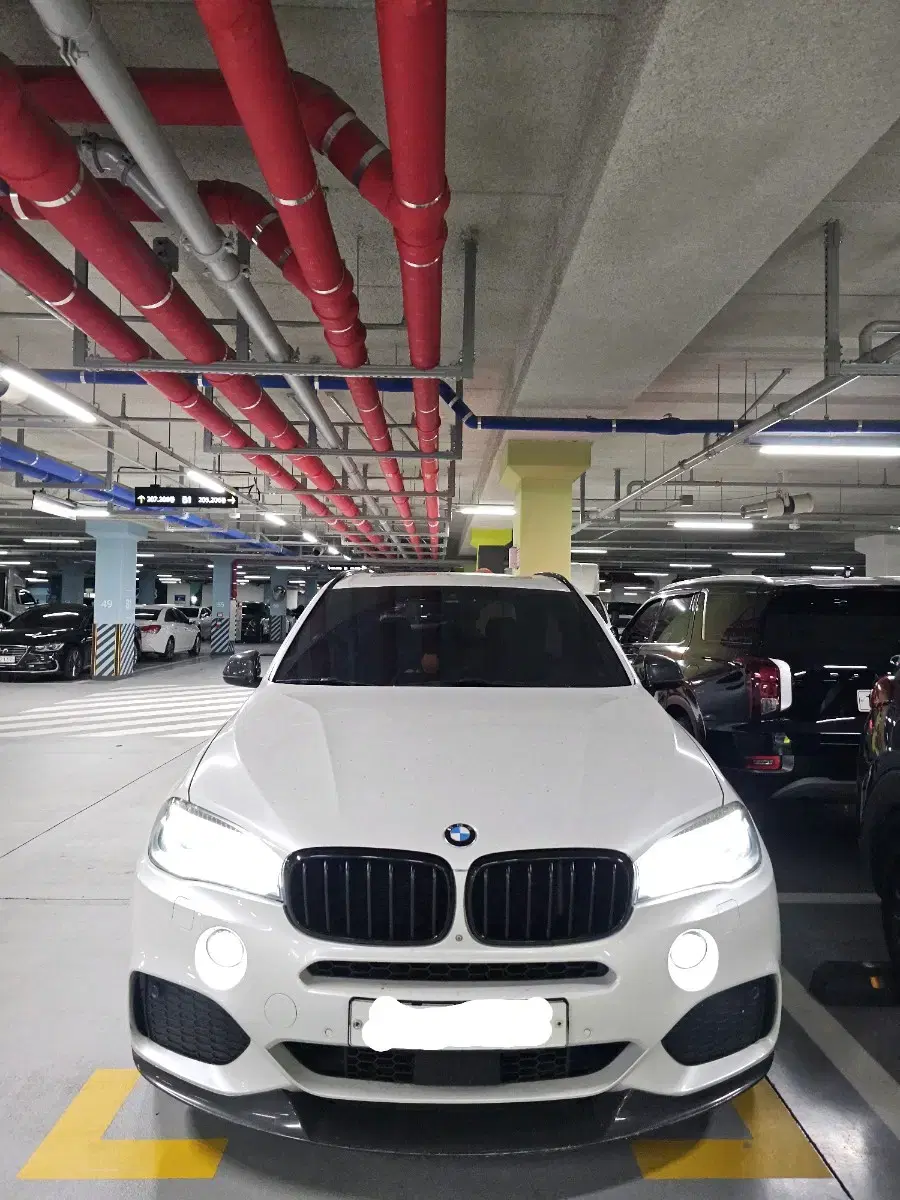 BMW F15 X5 40D 블랙&화이트에디션 한정판 차량 팝니다