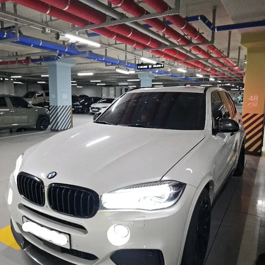 BMW F15 X5 40D 블랙&화이트에디션 한정판 차량 팝니다