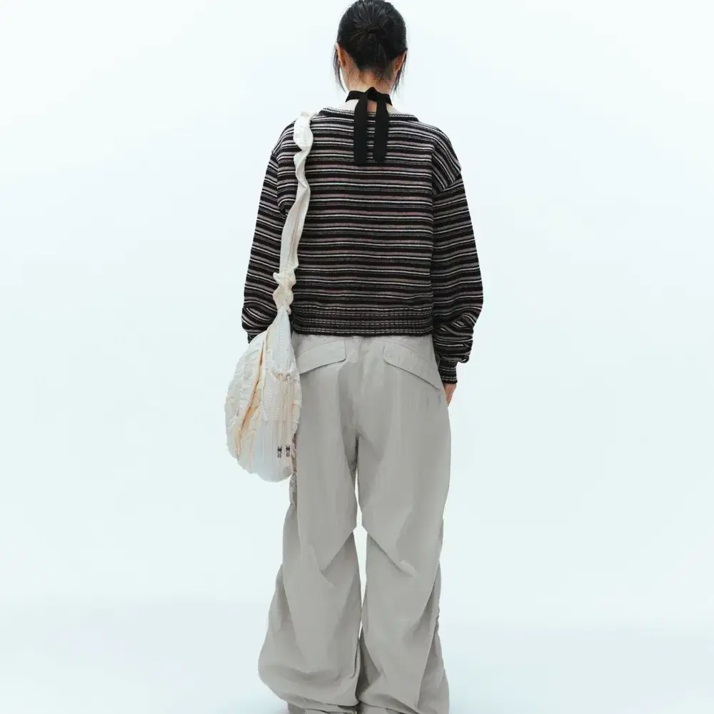 코이세이오 COY STRIPE KNIT BROWN