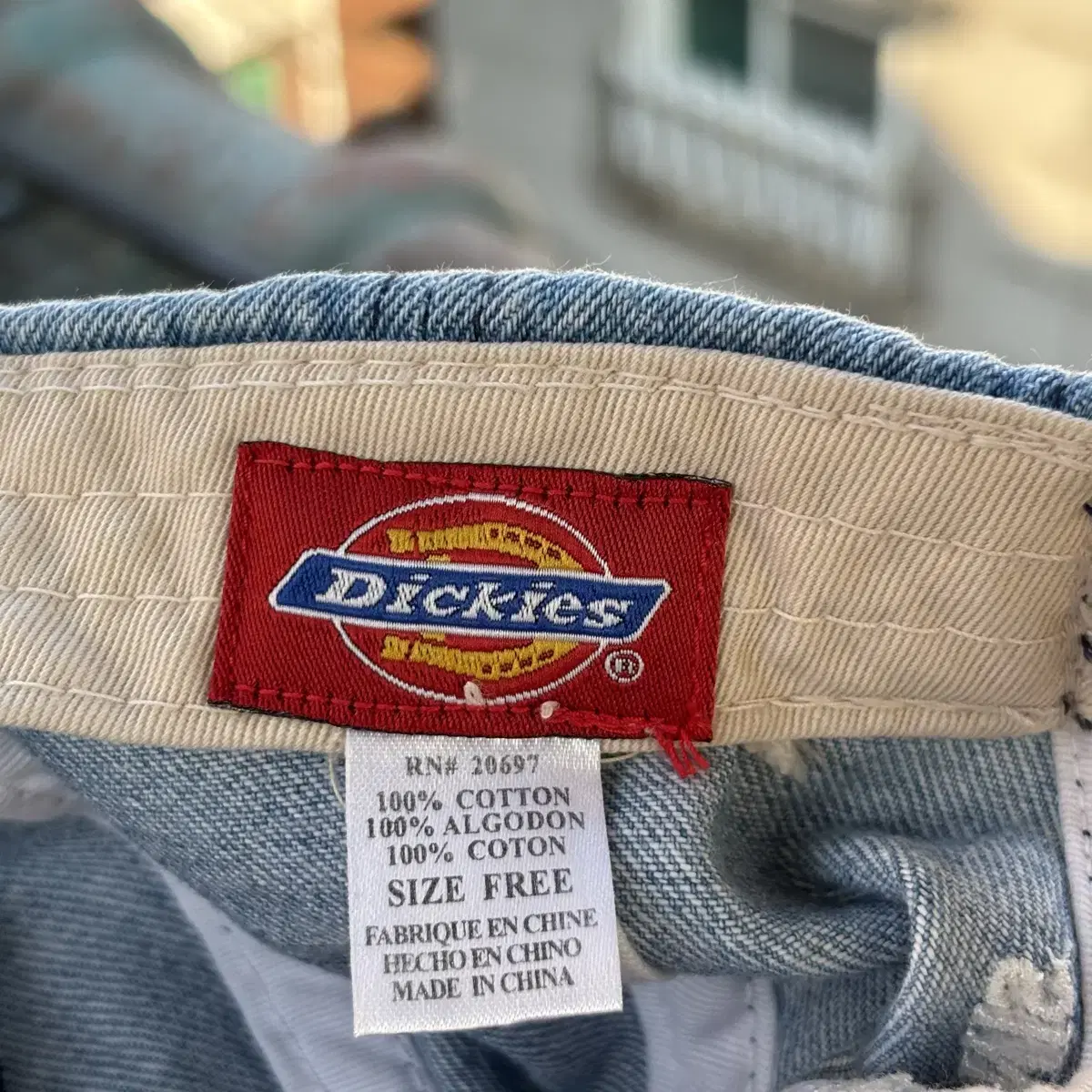 Dickies 디키즈 데님 볼캡